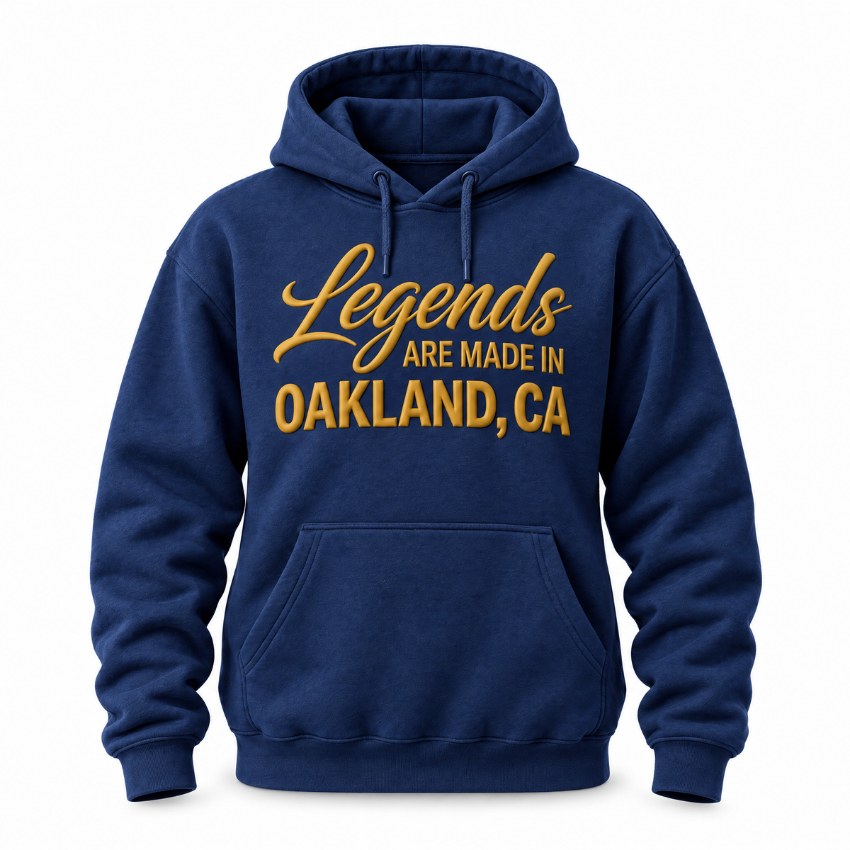 Legends Are Made Puff Print Navy Blue