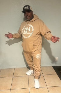 Customer wearing Banks Legendary Fashions