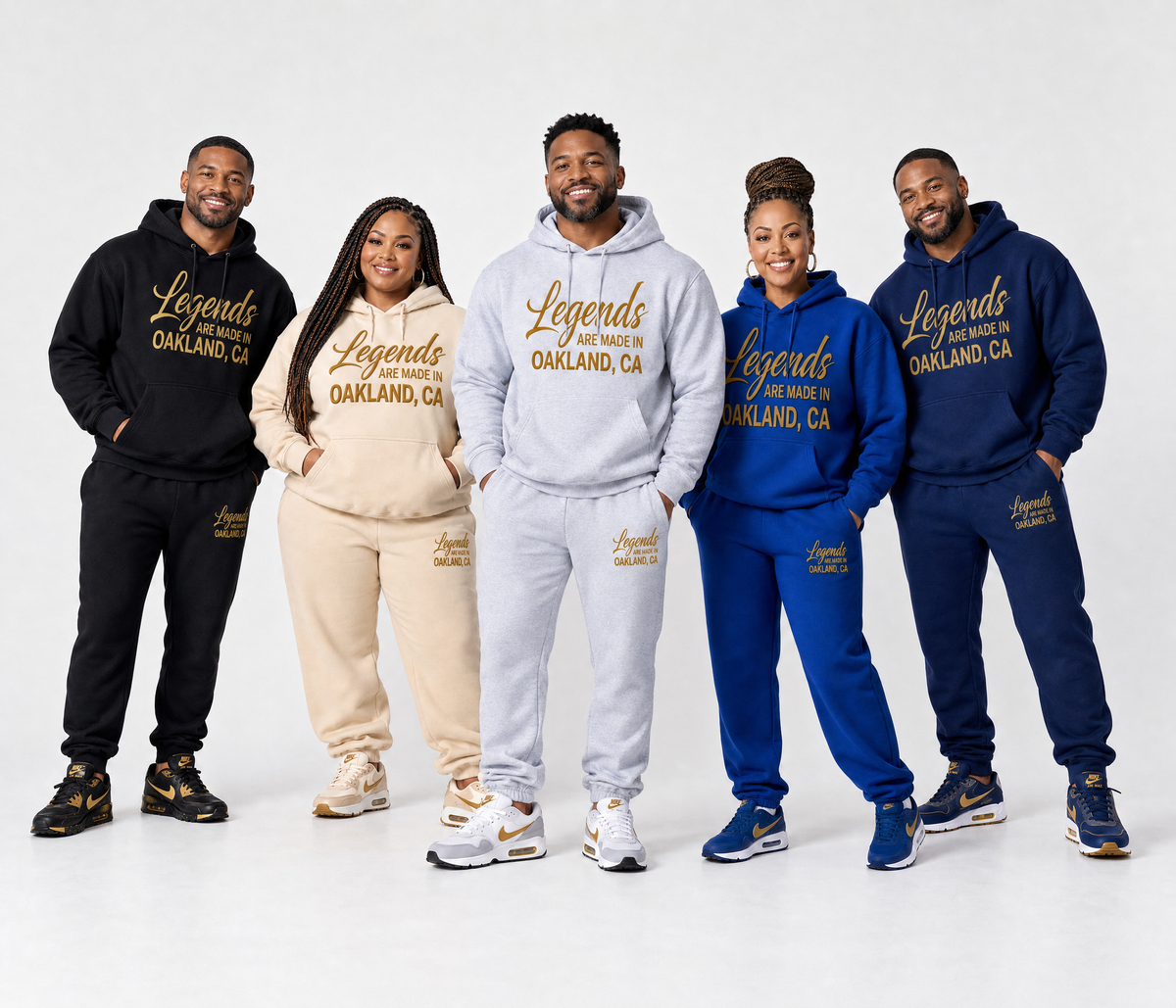 Legends Are Made Puff Print Set