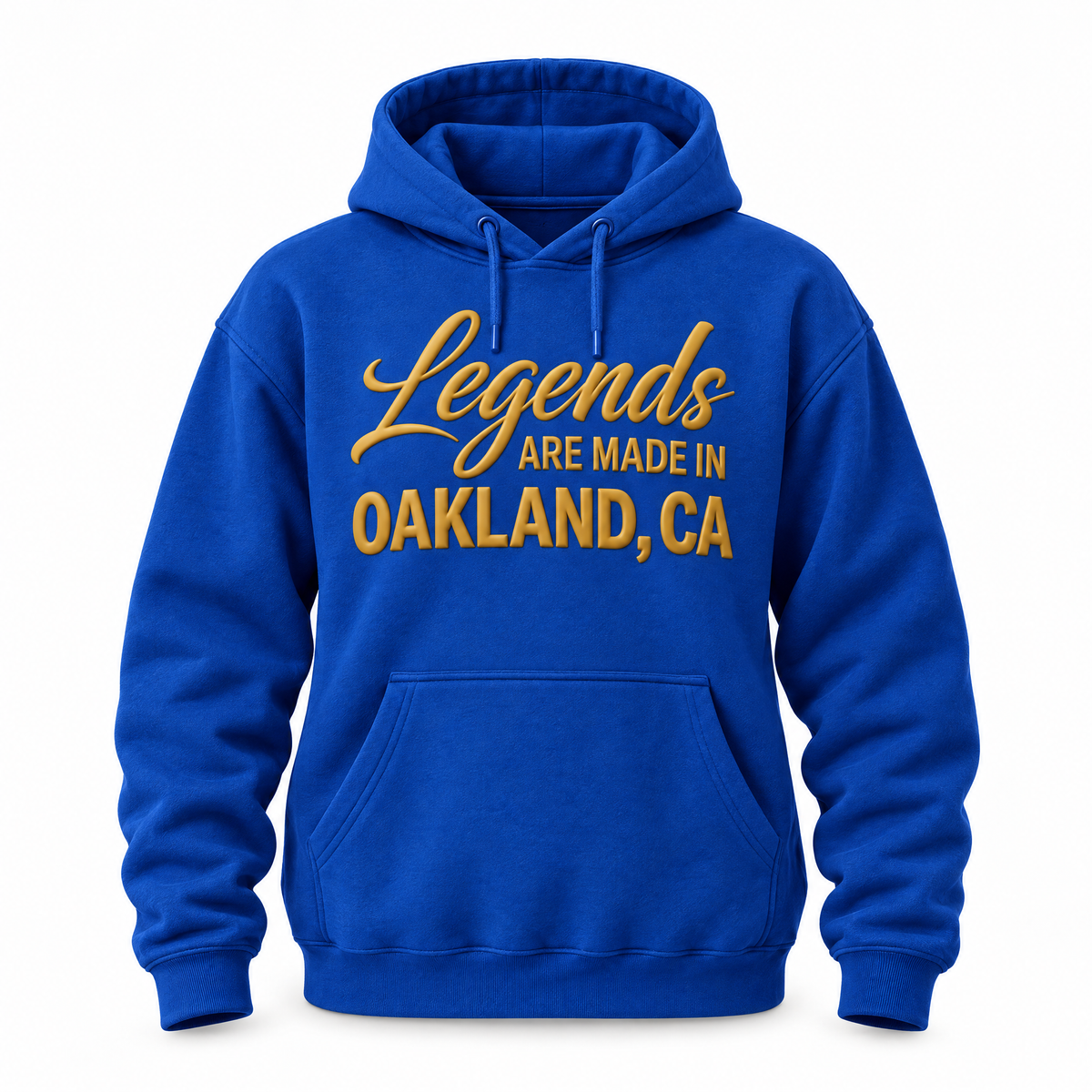 Legends Are Made Puff Print Royal Blue