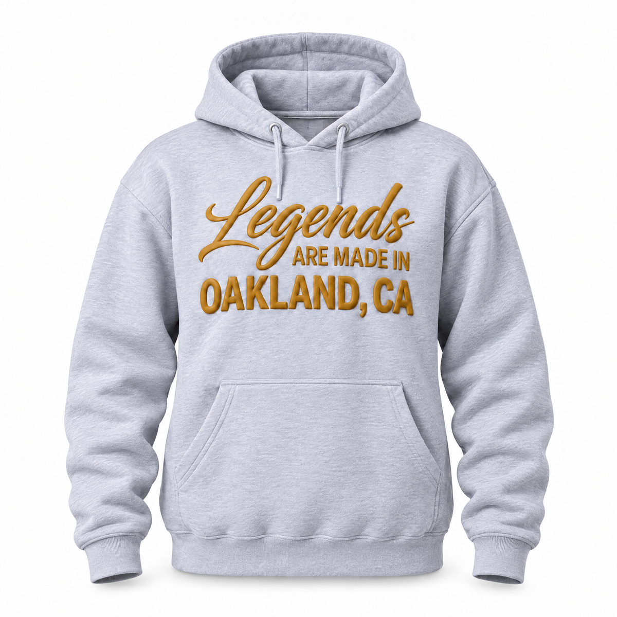 Legends Are Made Puff Print Heather Gray